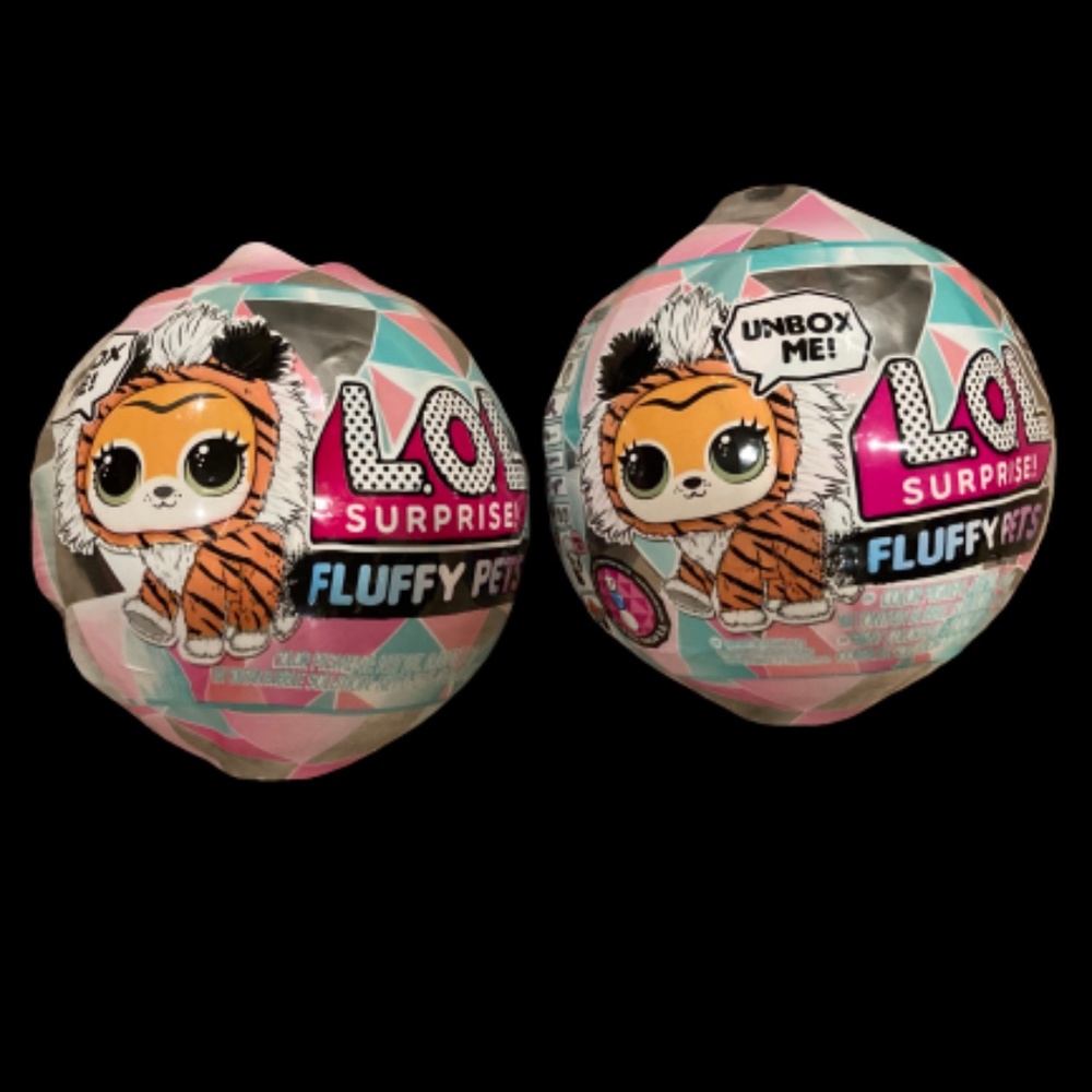2x LoL Surprise! Fluffy Pets (Winter Disco Series)